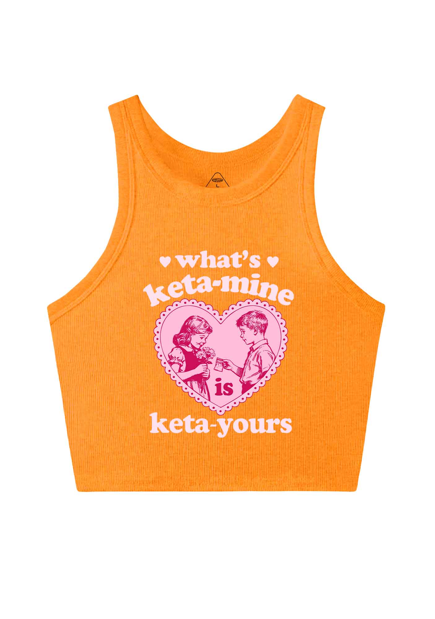 Whats Kxxamine Y2K Crop Tank Top Cherrykitten