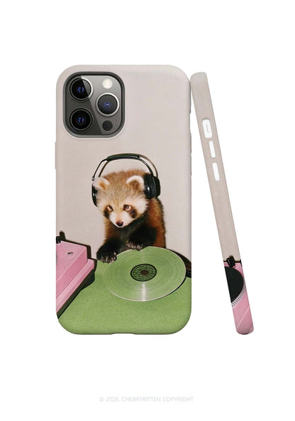 Red Panda DJ Y2K Phone Case Cherrykitten