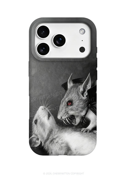 Halloween Vampire Rat Y2K Phone Case Cherrykitten