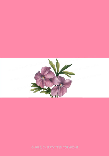 Sapphic Violet Pride 1Pc Y2K Pin Badge Cherrykitten