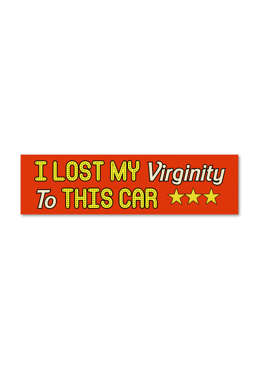 Lost My Car Y2K Car Bumper Magnet Cherrykitten
