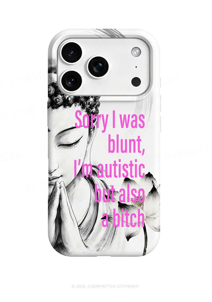 Sorry I Was Blunt Y2K Phone Case Cherrykitten