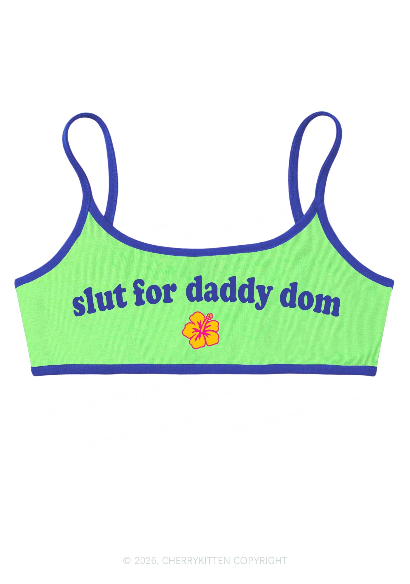 Slxt For Daddy Dom Y2K Super Crop Cami Cherrykitten