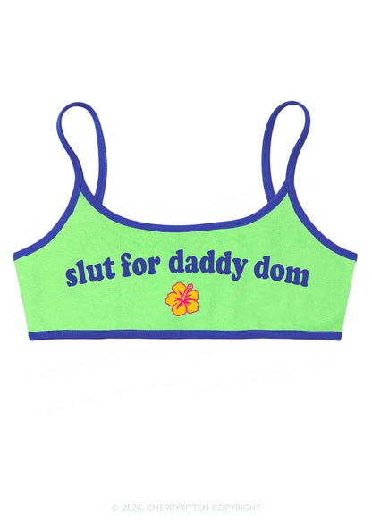 Slxt For Daddy Dom Y2K Super Crop Cami Cherrykitten