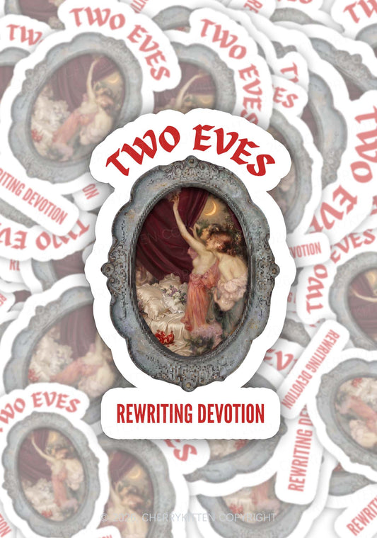 Two Eves Rewriting Devotion Pride 1pc Y2K Sticker Cherrykitten
