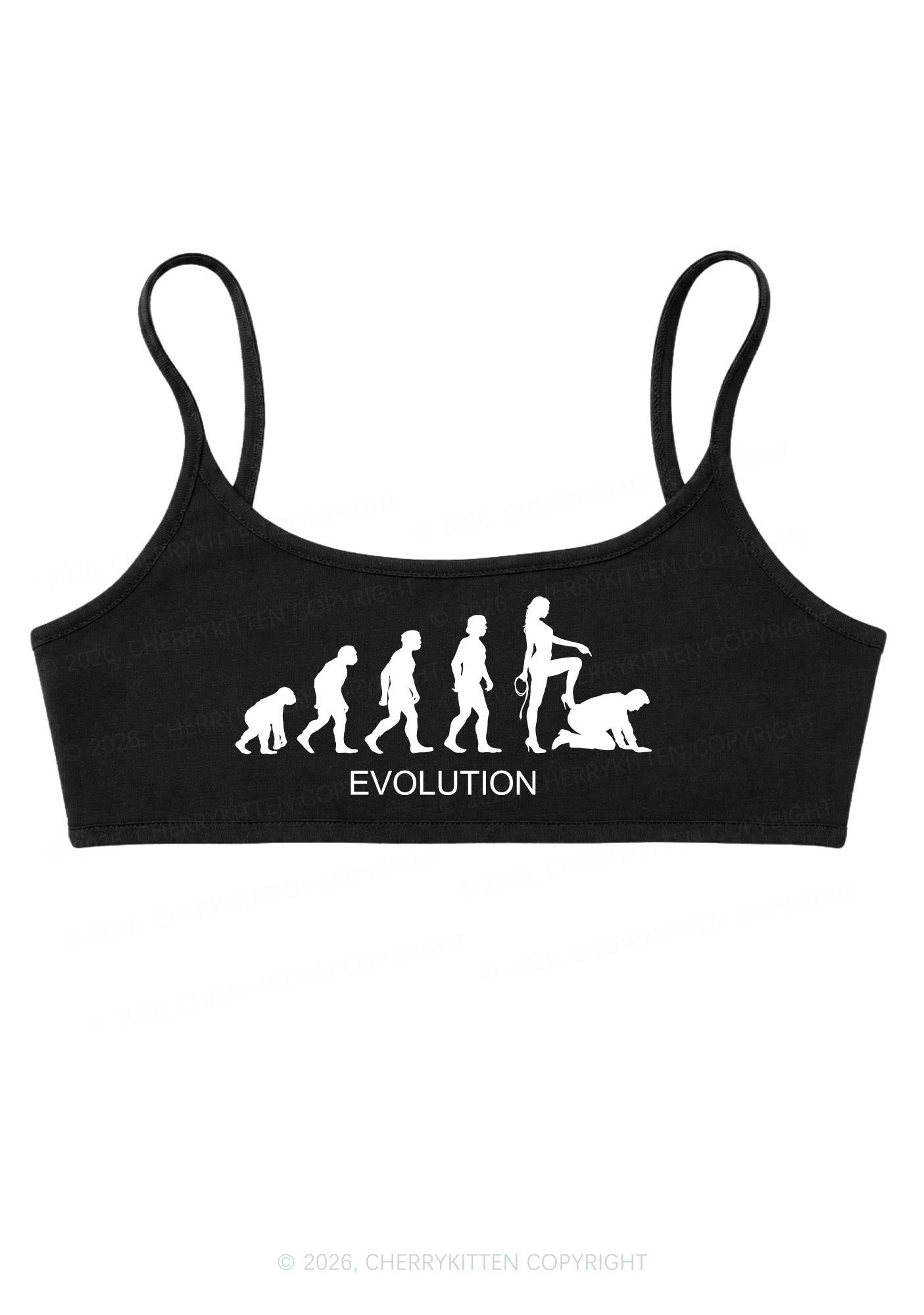 Female Evolution Y2K Super Crop Cami Cherrykitten