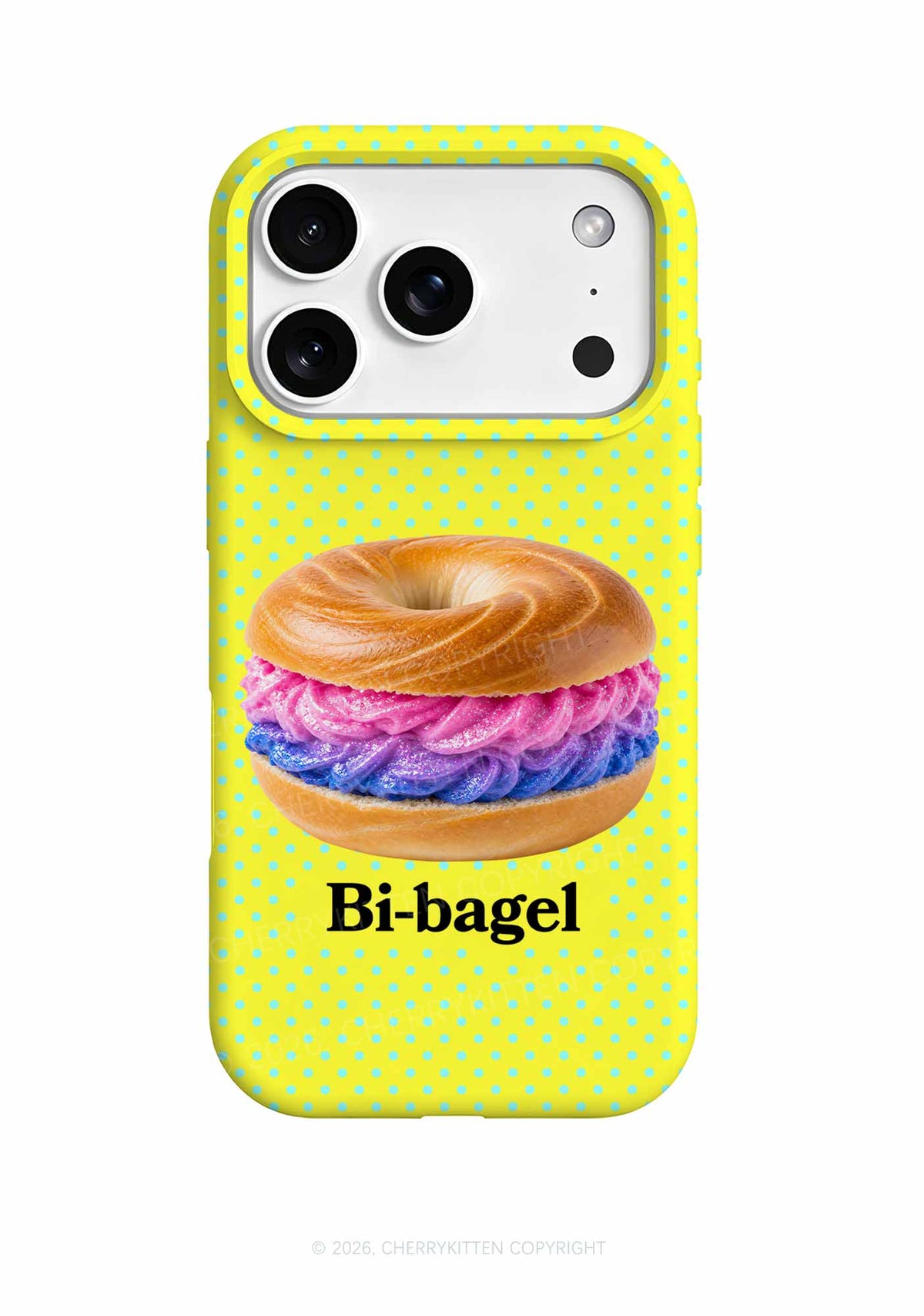 Bi Bagel Pride Y2K Phone Case Cherrykitten