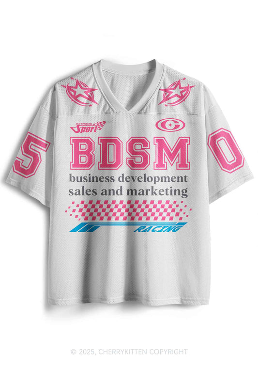 Custom Pink BDSM Y2K Sport Jersey Shirts Cherrykitten