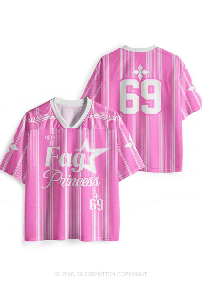 Fag Princess Pride Y2K Sport Jersey Shirts Cherrykitten