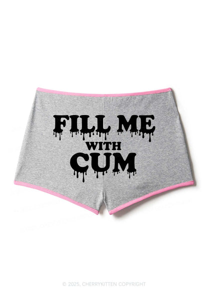 Fill Me With Cxm Y2K Booty Shorts Cherrykitten