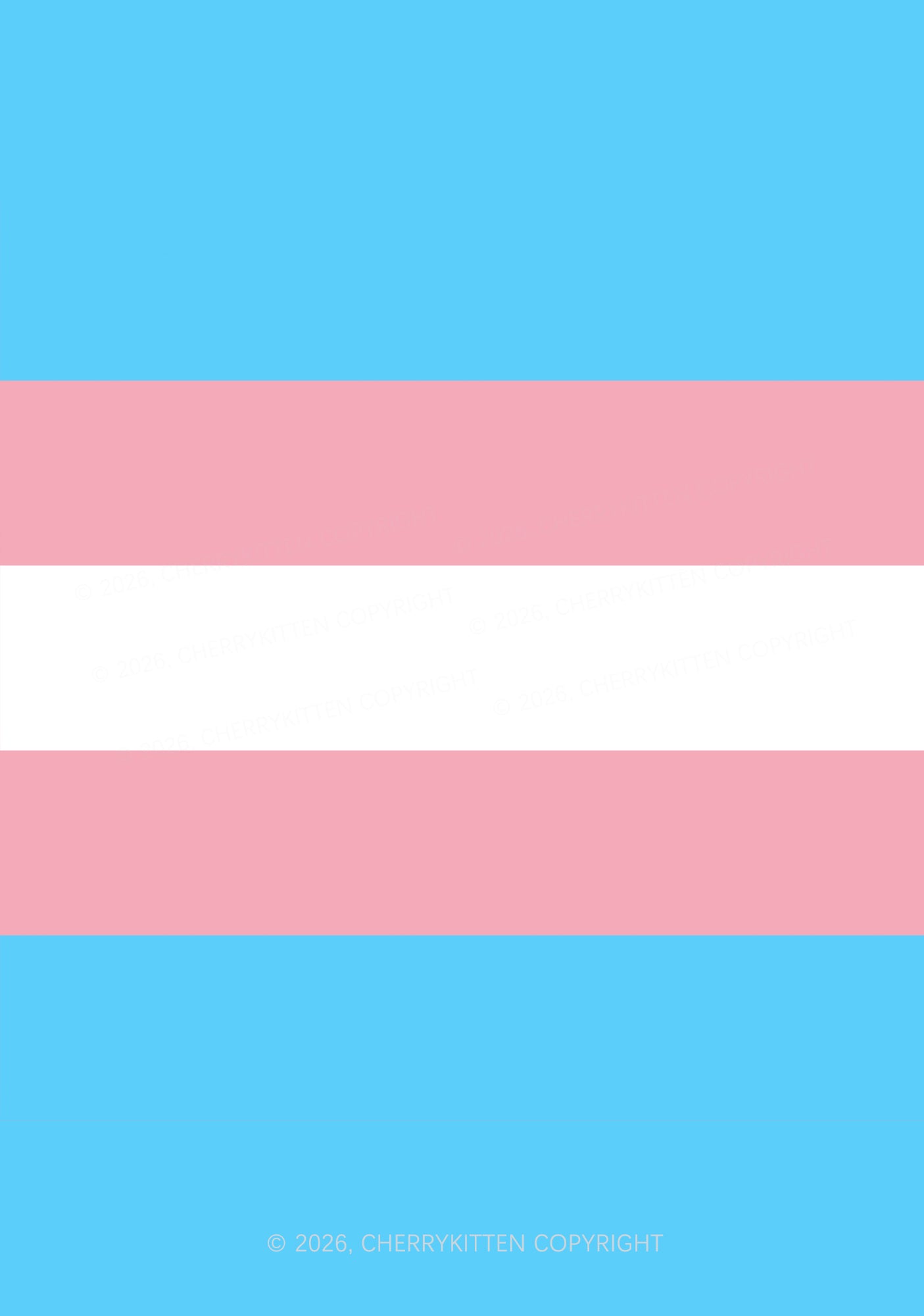 Trans Flag Pride 1Pc Y2K Pin Badge Cherrykitten