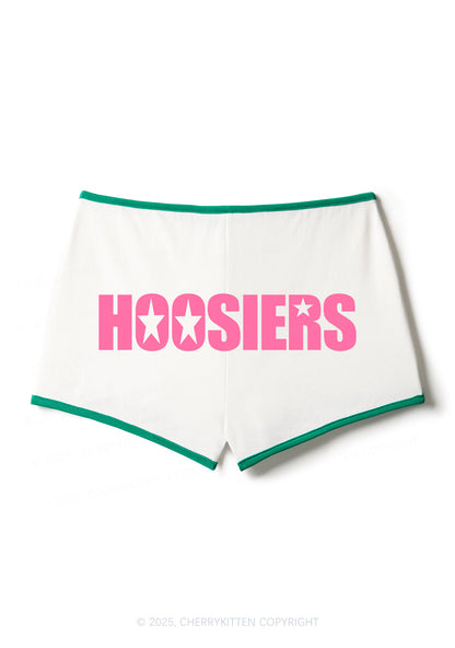 Hoosiers Y2K Contrast Mini Shorts Cherrykitten