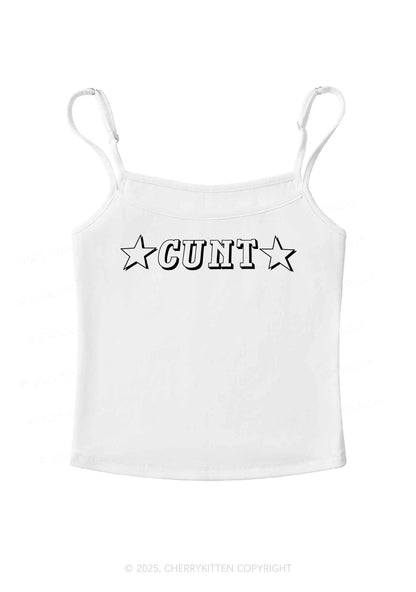 Star Count Y2K Spaghetti Strap Cami Cherrykitten