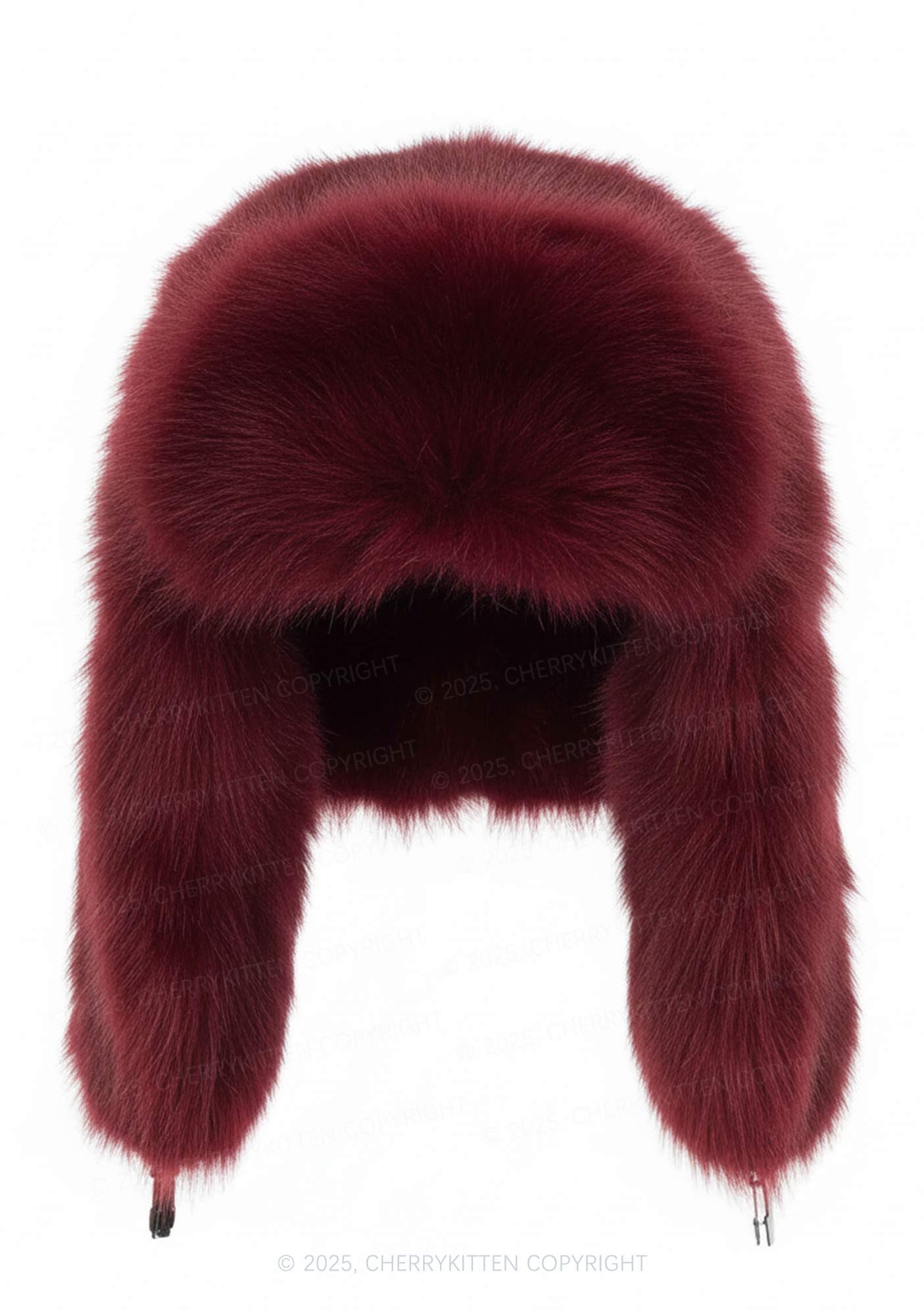 Faux Fur Y2K Trapper Hat Cherrykitten