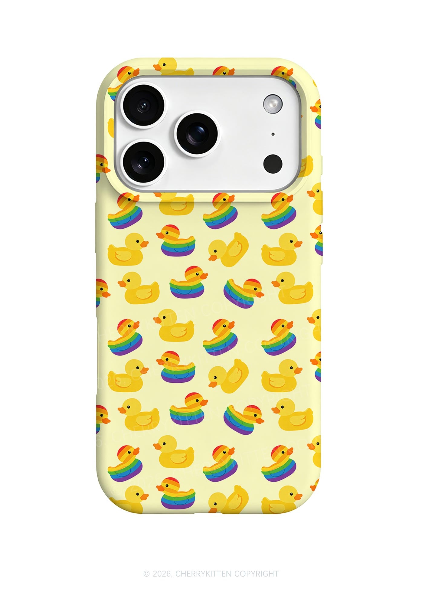 Rainbow Ducks Pride Y2K Phone Case Cherrykitten