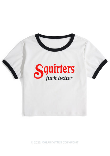 Squirters Fxxk Better Y2K Ringer Tee Cherrykitten