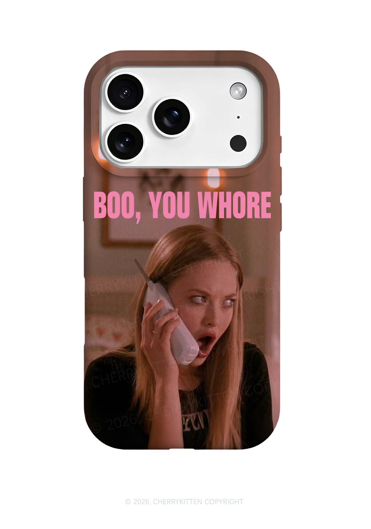 Boo You Hore Y2K Phone Case Cherrykitten