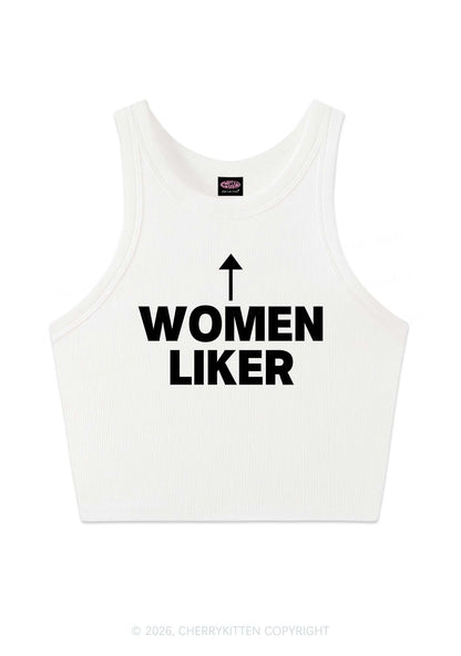 Women Liker Pride Y2K Crop Tank Top Cherrykitten