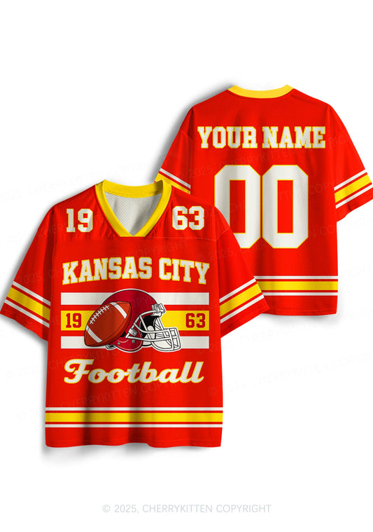 Custom Kansas Team Super Bowl Y2K Sport Jersey Shirts Cherrykitten