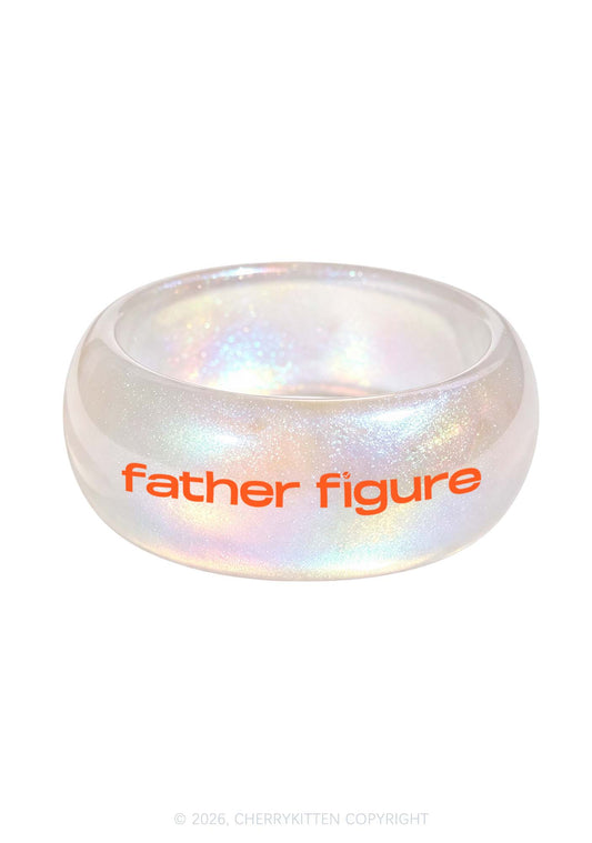 Father Figure Y2K Cuff Bangle Cherrykitten