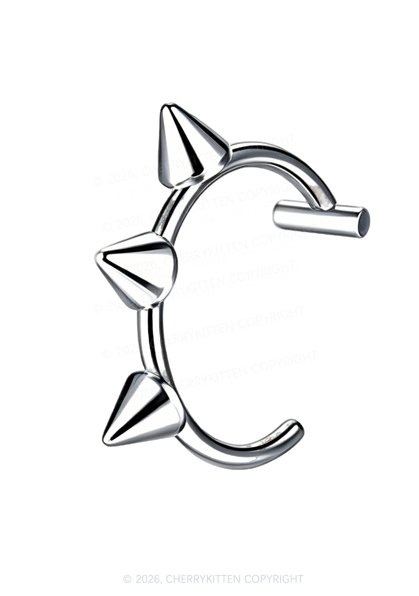 1pc No Pierced Lip Rings Y2K Piercing Cherrykitten