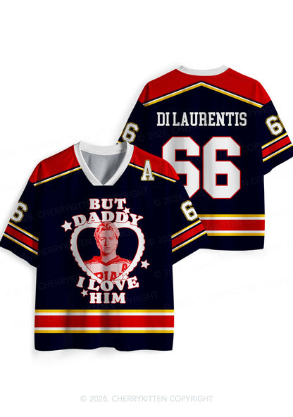But Daddy I Love Him DL Y2K Sport Jersey Shirts Cherrykitten