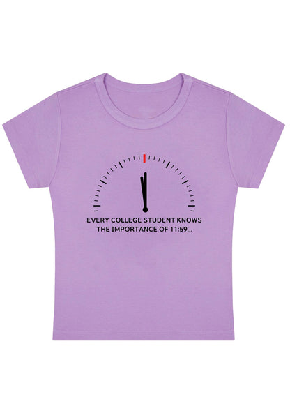 Curvy The Importance Of 1159 Baby Tee