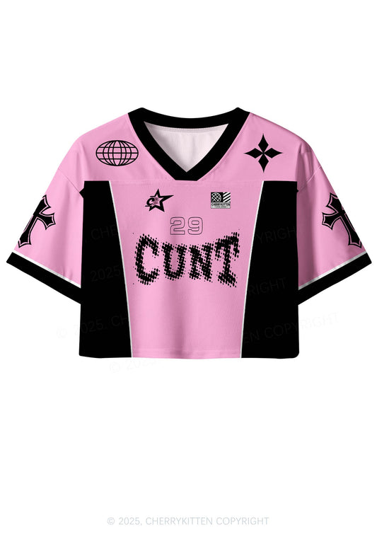 Custom Cxxt Code Y2K Crop Sport Jersey Shirts Cherrykitten