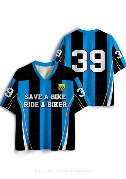 Custom Save Bike Ride Biker Y2K Sport Jersey Shirts Cherrykitten