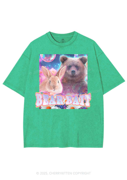 Bear Bait Pride Y2K Shirts Washed Tee Cherrykitten