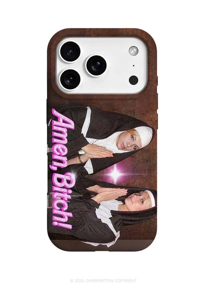 Amen Bxxch Y2K Phone Case Cherrykitten