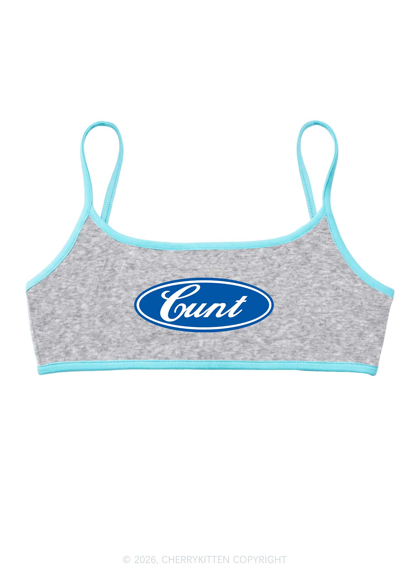 Oval Cxxt Y2K Super Crop Cami Cherrykitten