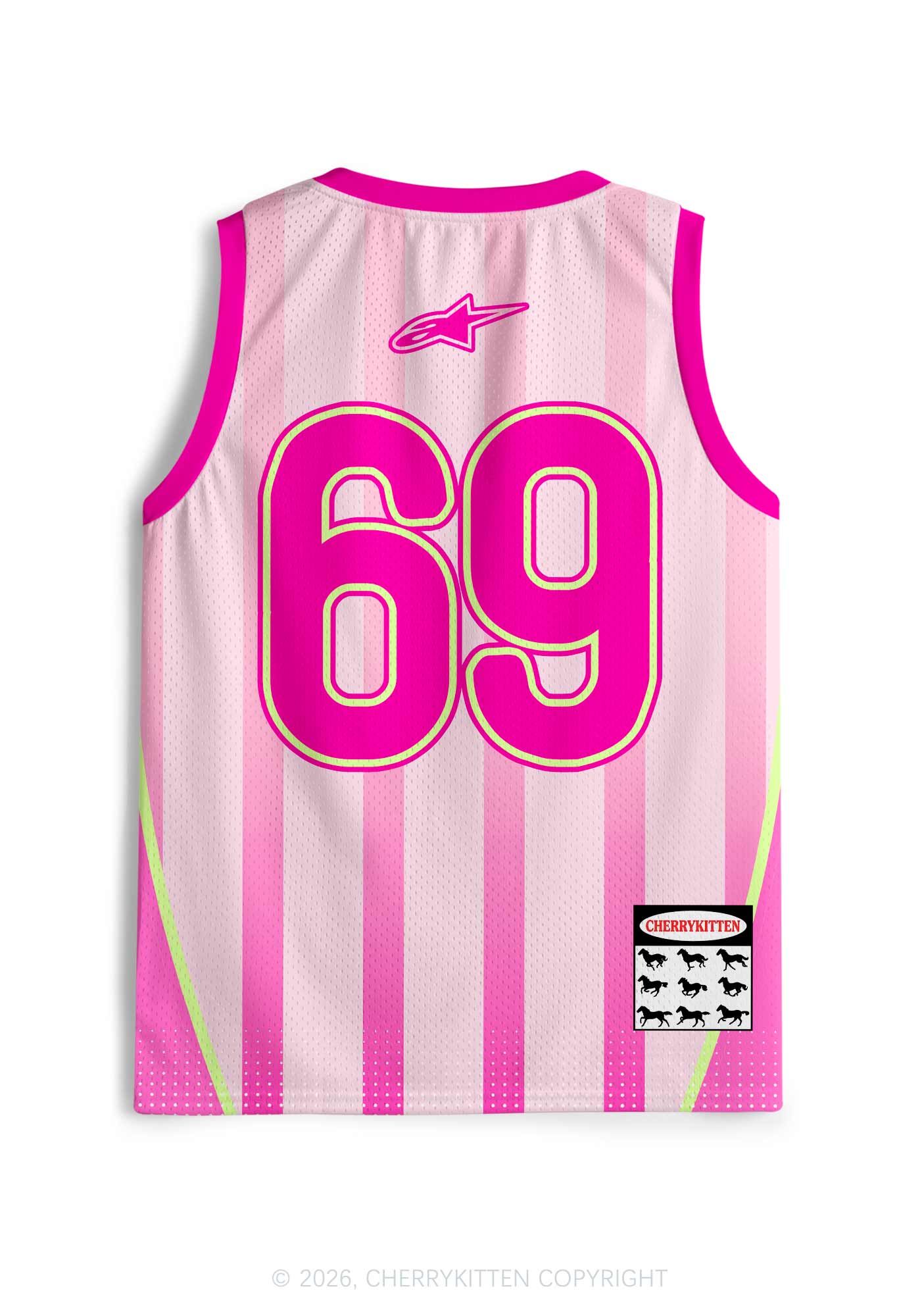 My Intrusive Thoughts Are Gay Pride Y2K Sport Jersey Tank Cherrykitten