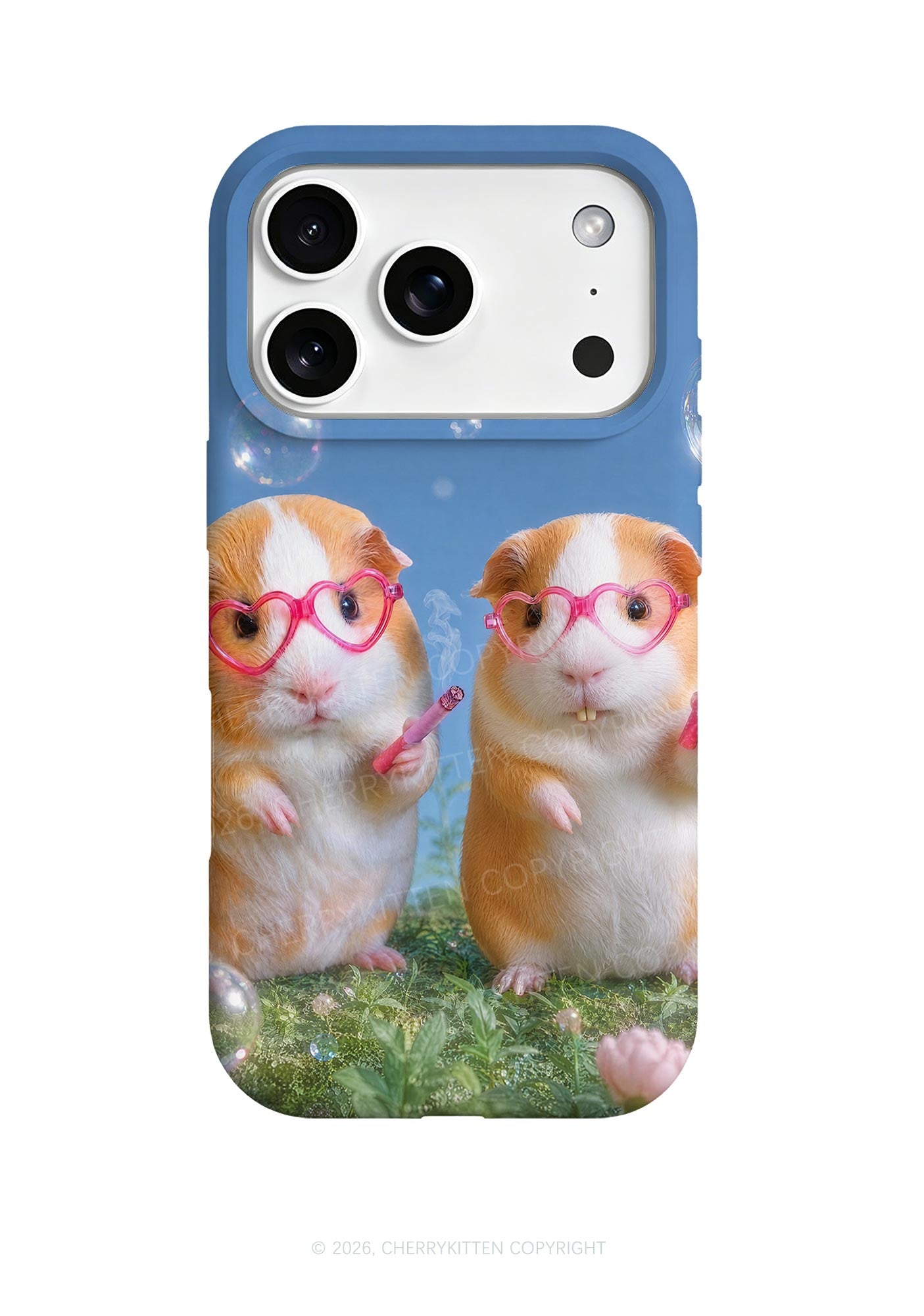 Two Smoking Guinea Pigs Y2K Phone Case Cherrykitten