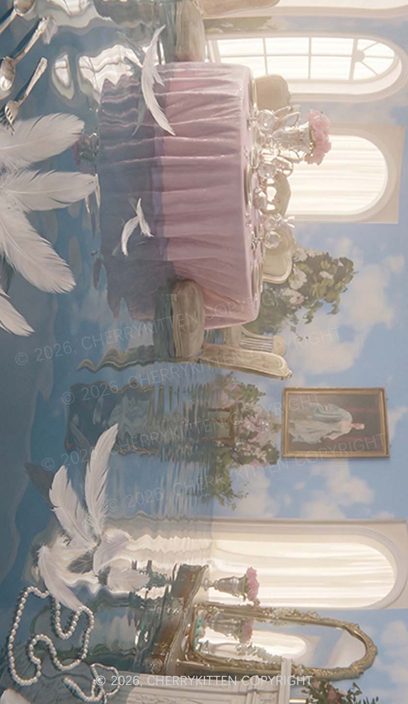 Floating Sky Dining Room Y2K Phone Case Cherrykitten