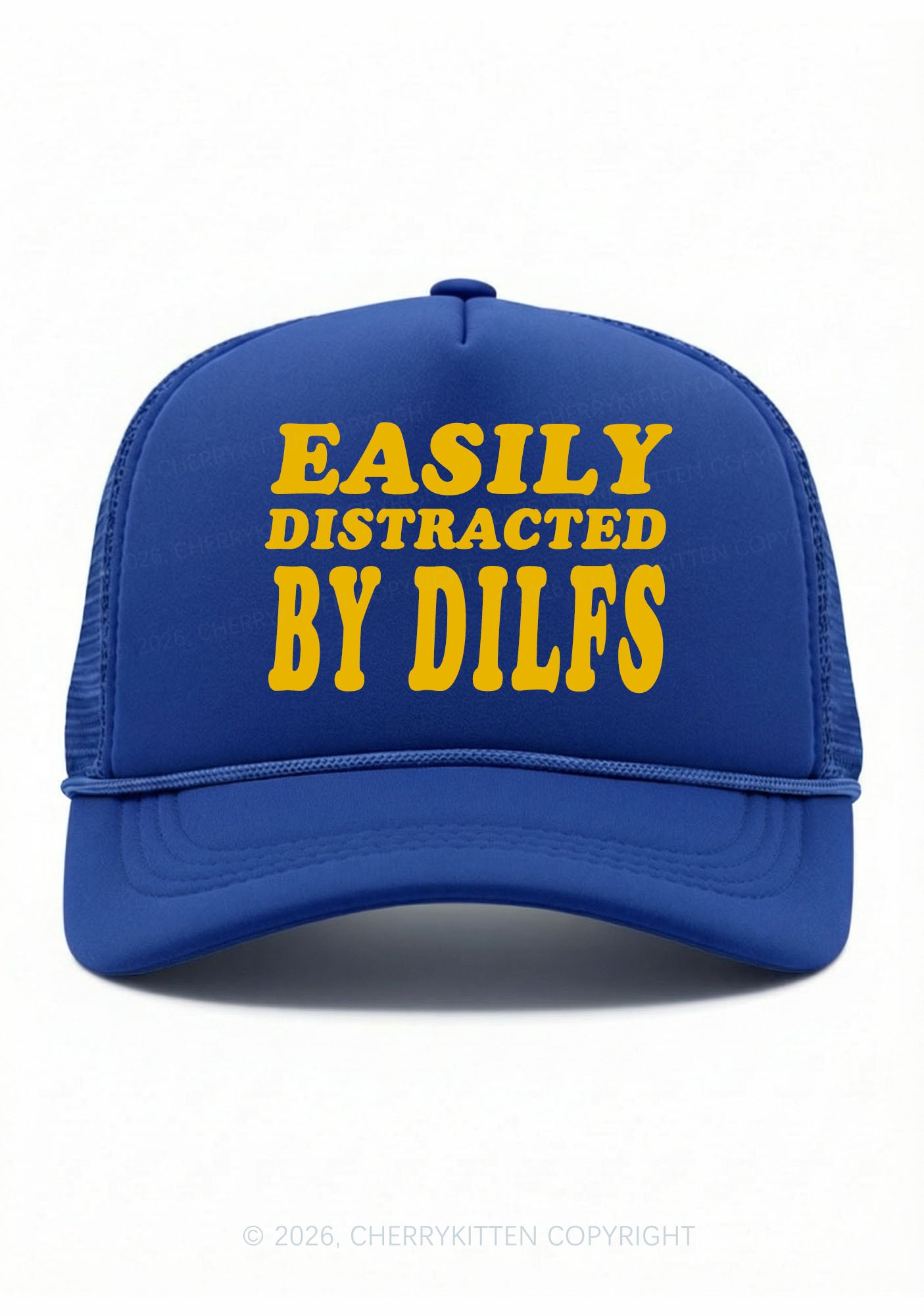 Easily Distracted By Dxxfs Y2K Trucker Hat Cherrykitten