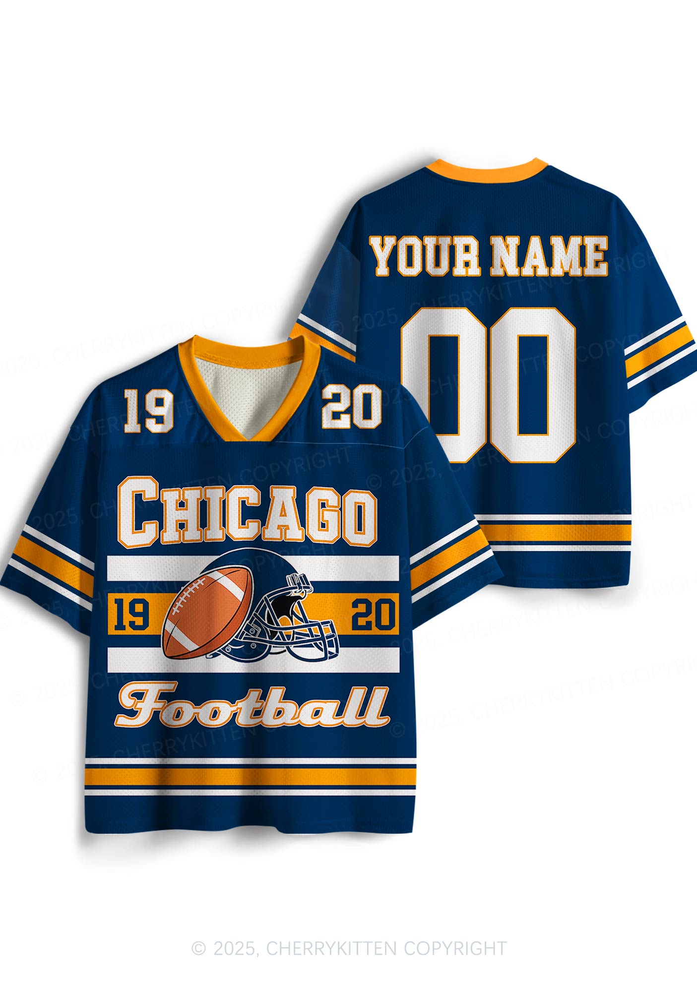 Custom Chicago Team Super Bowl Y2K Sport Jersey Shirts Cherrykitten
