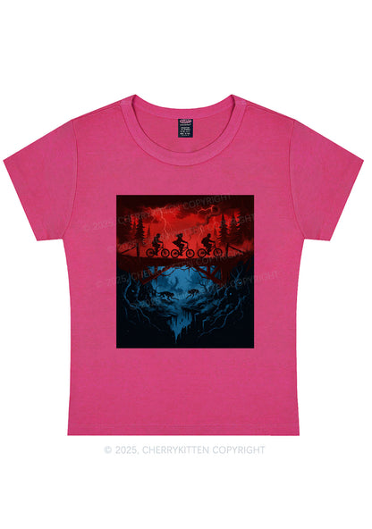 Red Storm Riders Y2K Baby Tee Cherrykitten