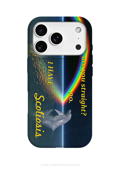Dolphin I Have Scoliosis Y2K Phone Case Cherrykitten