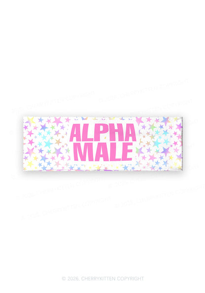 Pastel Star Alpha Male Y2K Print Headband Cherrykitten