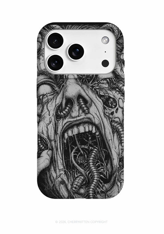 Halloween Insect On Face Y2K Phone Case Cherrykitten