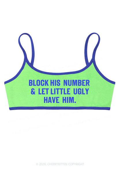 Let Little Ugly Have Him Y2K Super Crop Cami Cherrykitten