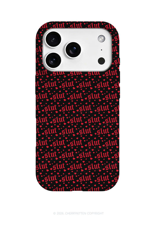 Black Slxt Y2K Phone Case Cherrykitten