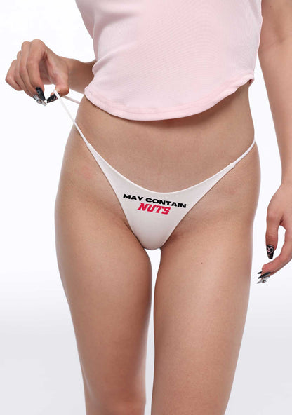 May Contain Nuts Y2K Bikini String Thong Cherrykitten