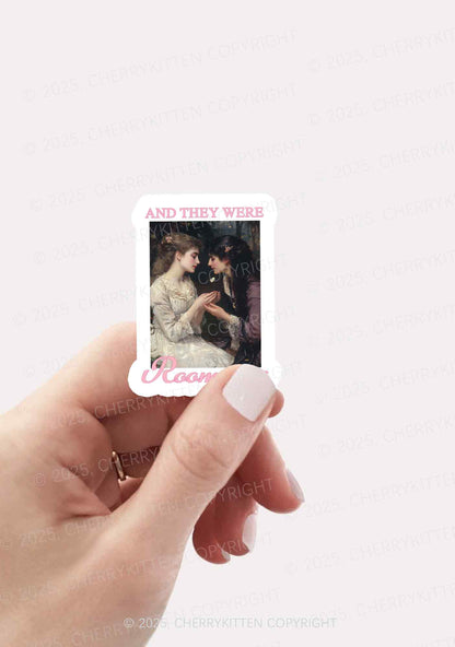 They Were Roomates Pride 1Pc Y2K Sticker Cherrykitten
