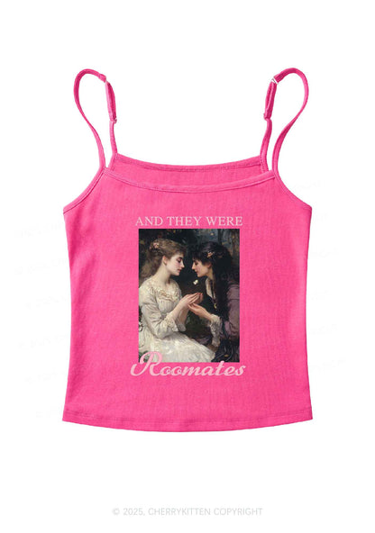 They Were Roomates Pride Y2K Spaghetti Strap Cami Cherrykitten