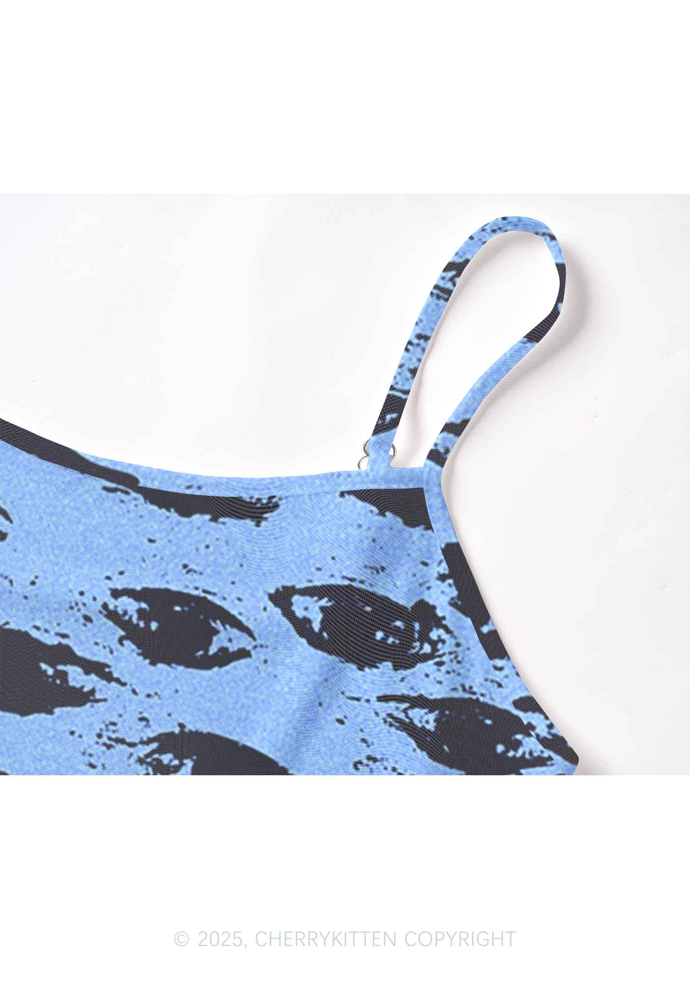 Eyes In The Blue Y2K Mesh Cami Tank Cherrykitten