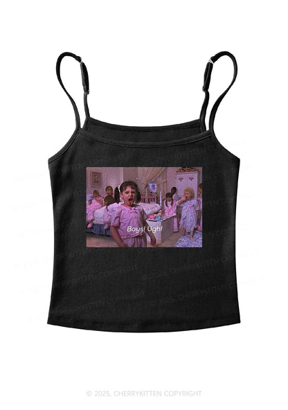 Boys Ugh Y2K Spaghetti Strap Cami Cherrykitten