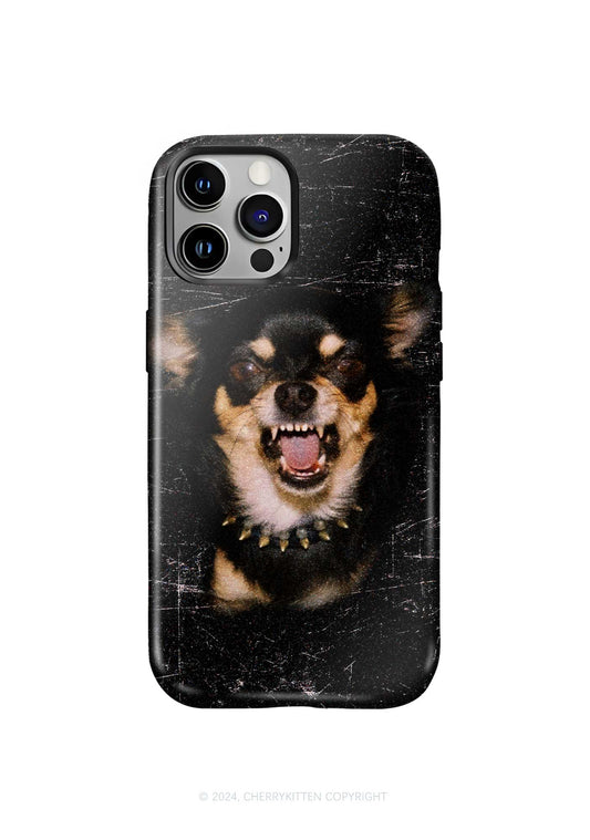 Growling Puppy Y2K Phone Case Cherrykitten