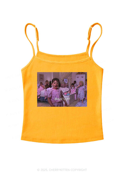 Boys Ugh Y2K Spaghetti Strap Cami Cherrykitten
